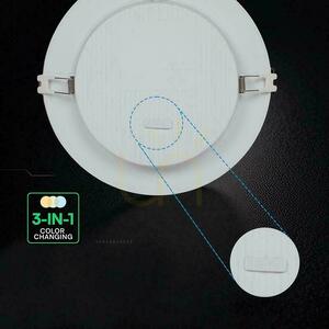 V-TAC 12W LED CREE CHIP panou downlight încastrat rotund 170x28mm VT-61012CCT 1320lm 6 ani garanție 2 V-TAC 12W LED CREE CHIP panou downlight încastrat rotund 170x28mm VT-61012CCT 1320lm 6 ani garanție small 2