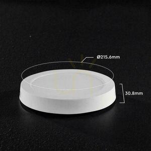 Panou downlight montat la suprafață V-TAC 18W LED CREE CHIP rotund 215x30mm VT-60018CCT 1980lm 6 ani garanție small 4