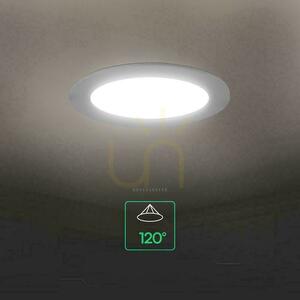 V-TAC 24W LED CREE CHIP panou downlight încastrat rotund 294x29mm VT-61024CCT 2640lm 6 ani garanție small 6