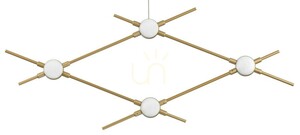 AZUL Luces Exclusivas Lampă suspendată LE41329 small 1