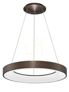 Lampă suspendată Luces Exclusivas TOME SMART LE41518 bronz periat LED 50 W 3250 lm 3000 K Ø60 cm small 0