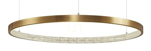 Lampă suspendată LED Luces Exclusivas MORON LE41706, aurie, 110 cm small 1