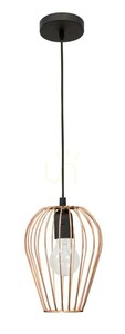 Lampă suspendată Luces Exclusivas PUENTE LE42153 culoare cupru E27 17 cm small 0