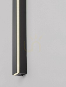 Aplică liniară Luces Exclusivas CERRO LE42611 negru mat LED 29 W 1200 lm 3000 K 80 cm small 3