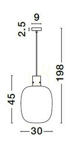 PADRE Luces Exclusivas Lampă suspendată LE42636 5 PADRE Luces Exclusivas Lampă suspendată LE42636 small 5