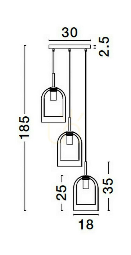Verifica BONAO Luces Exclusivas Lampă suspendată LE42640 BONAO Luces Exclusivas Lampă suspendată LE42640