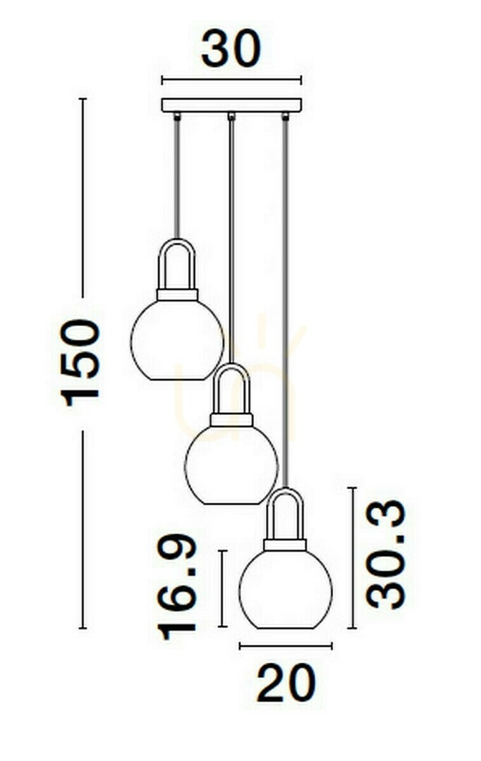 Verifica BANES Luces Exclusivas Lampă suspendată LE42655 BANES Luces Exclusivas Lampă suspendată LE42655