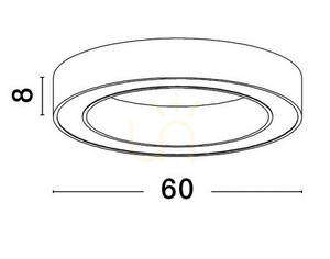 Plafond CLARO Luces Exclusivas LE42686 small 5