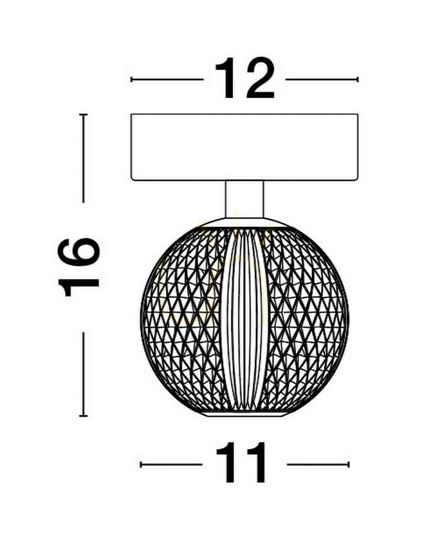 Afişa Plafond CANA Luces Exclusivas LE42691 Plafond CANA Luces Exclusivas LE42691