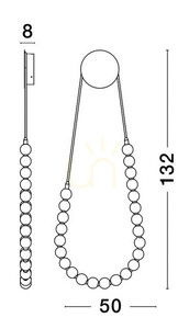 MOCA Luces Exclusivas lampă de perete LE42725 3 MOCA Luces Exclusivas lampă de perete LE42725 small 3