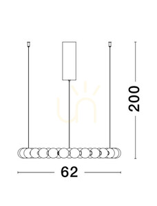 Lampă suspendată MOCA Luces Exclusivas LE42748 1 Lampă suspendată MOCA Luces Exclusivas LE42748 small 1