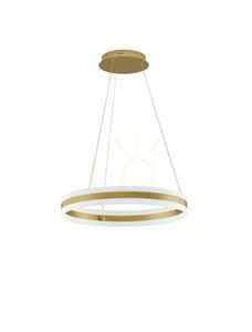 Lustră suspendată LED COLIMA aurie 60 cm Luces Exclusivas LE42753 small 0