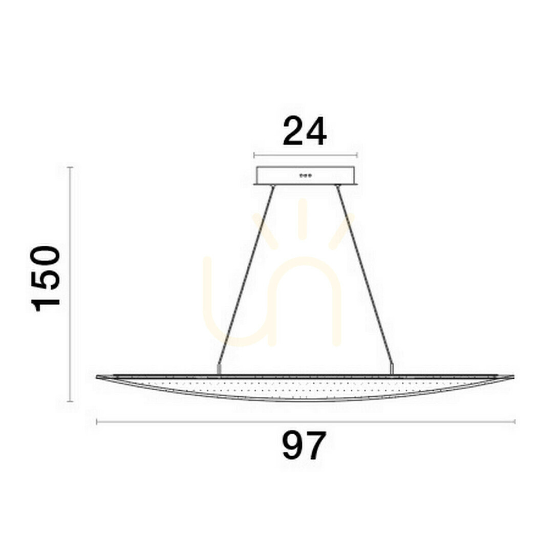 previzualizare Lampa cu pandantiv COLIMA de Luces Exclusivas LE42755 Lampa cu pandantiv COLIMA de Luces Exclusivas LE42755
