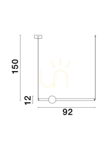 IGUALA Luces Exclusivas Lampă suspendată LE42763 2 IGUALA Luces Exclusivas Lampă suspendată LE42763 small 2