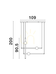IGUALA Luces Exclusivas Lampă suspendată LE42764 small 2