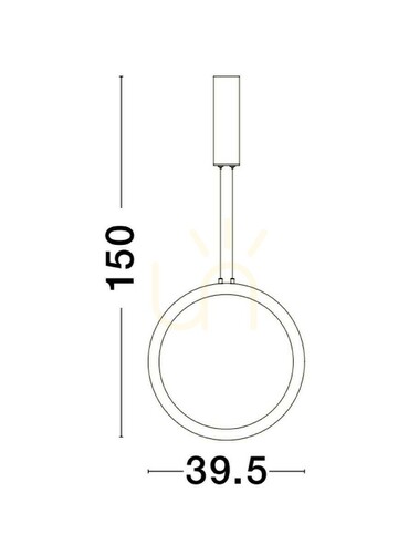 Verifica AUTLAN Luces Exclusivas Lampă suspendată LE42771