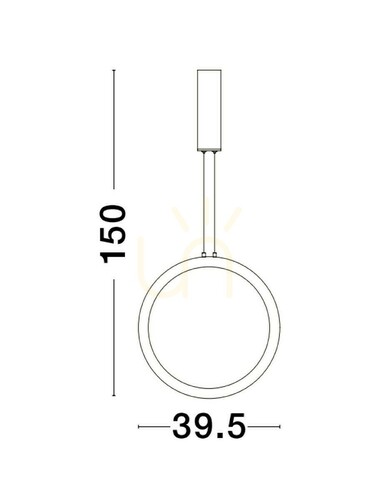 Verifica AUTLAN Luces Exclusivas Lampă suspendată LE42774