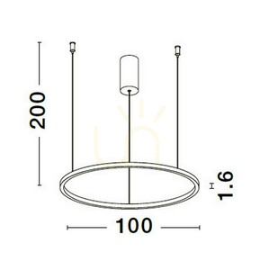 TOLUCA Luces Exclusivas Lampă suspendată LE42788 small 3