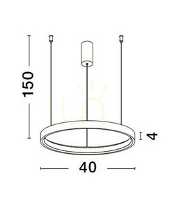 ZACAPU Luces Exclusivas Lampă suspendată LE42795 small 3