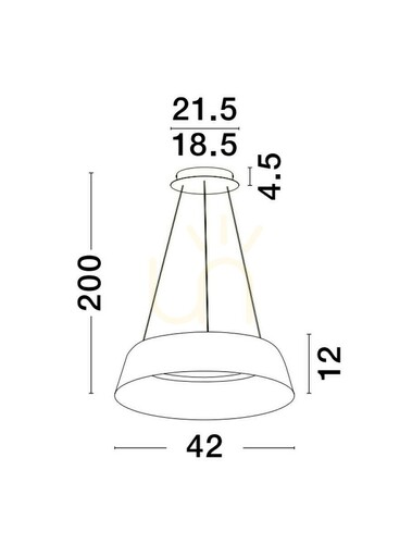 Verifica CANCUN Lampă suspendată de Luces Exclusivas LE42801