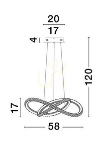 TEPIC Luces Exclusivas Lampă suspendată LE42820 2 TEPIC Luces Exclusivas Lampă suspendată LE42820 small 2