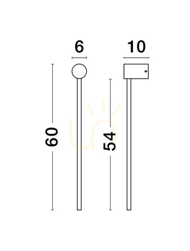 Verifica TECOMAN Luces Exclusivas lampă de perete LE42849