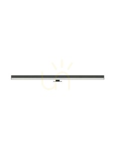 Lampă de perete pentru baie VALLES Luces Exclusivas neagră LED 18 W 63 cm small 0