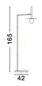 MORELOS Luces Exclusivas Lampă de podea LE42889 small 3
