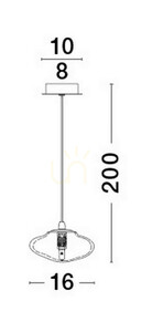 NAYARIT Luces Exclusivas Lampă suspendată LE42897 2 NAYARIT Luces Exclusivas Lampă suspendată LE42897 small 2