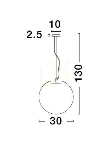 Verifica Lampa cu pandantiv LLORET de Luces Exclusivas LE42933