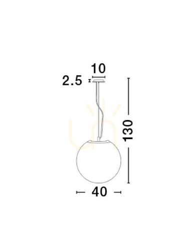 Verifica Lampa cu pandantiv LLORET de Luces Exclusivas LE42934