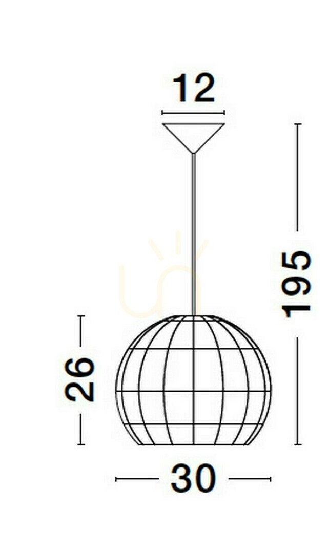 Afişa REYNOSA Luces Exclusivas Lampă suspendată LE42945 REYNOSA Luces Exclusivas Lampă suspendată LE42945