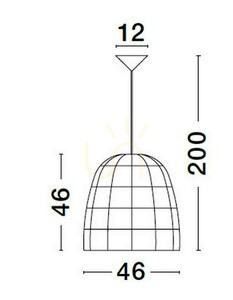 REYNOSA Luces Exclusivas Lampă suspendată LE42947 small 2