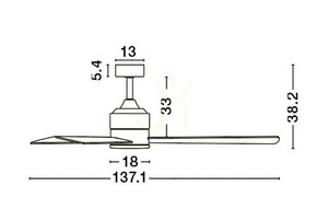 APIZACO Luces Exclusivas Ventilator LE42961 small 2