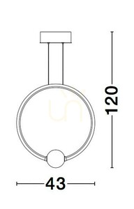 FRIA Luces Exclusivas Lampă suspendată LE42965 3 FRIA Luces Exclusivas Lampă suspendată LE42965 small 3
