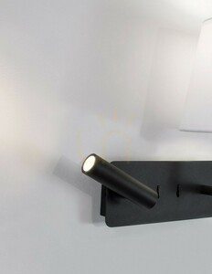 Aplică Luces Exclusivas BIRUACA LE42969 negru-alb LED 3 W + E27 small 2