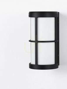 Aplică de exterior JUAREZ Luces Exclusivas LE71466, neagră, E27, IP54, 23 cm small 1