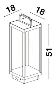 ALMIRANTE Luces Exclusivas Stâlp de iluminat LE71546 2 ALMIRANTE Luces Exclusivas Stâlp de iluminat LE71546 small 2