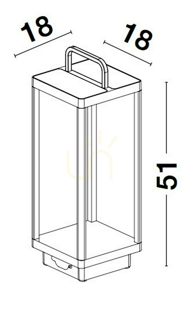 previzualizare ALMIRANTE Luces Exclusivas Stâlp de iluminat LE71546 ALMIRANTE Luces Exclusivas Stâlp de iluminat LE71546
