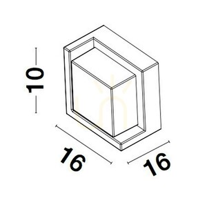 PETIONVILLE Luces Exclusivas lampă de perete pentru exterior LE71553 small 2