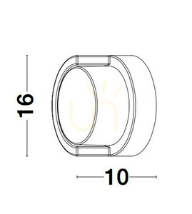 PETIONVILLE Luces Exclusivas lampă de perete pentru exterior LE71554 small 2