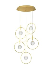 Lampă suspendată LED Luces Exclusivas BACATA LE43201, aurie, 32 W, 3000 K small 0