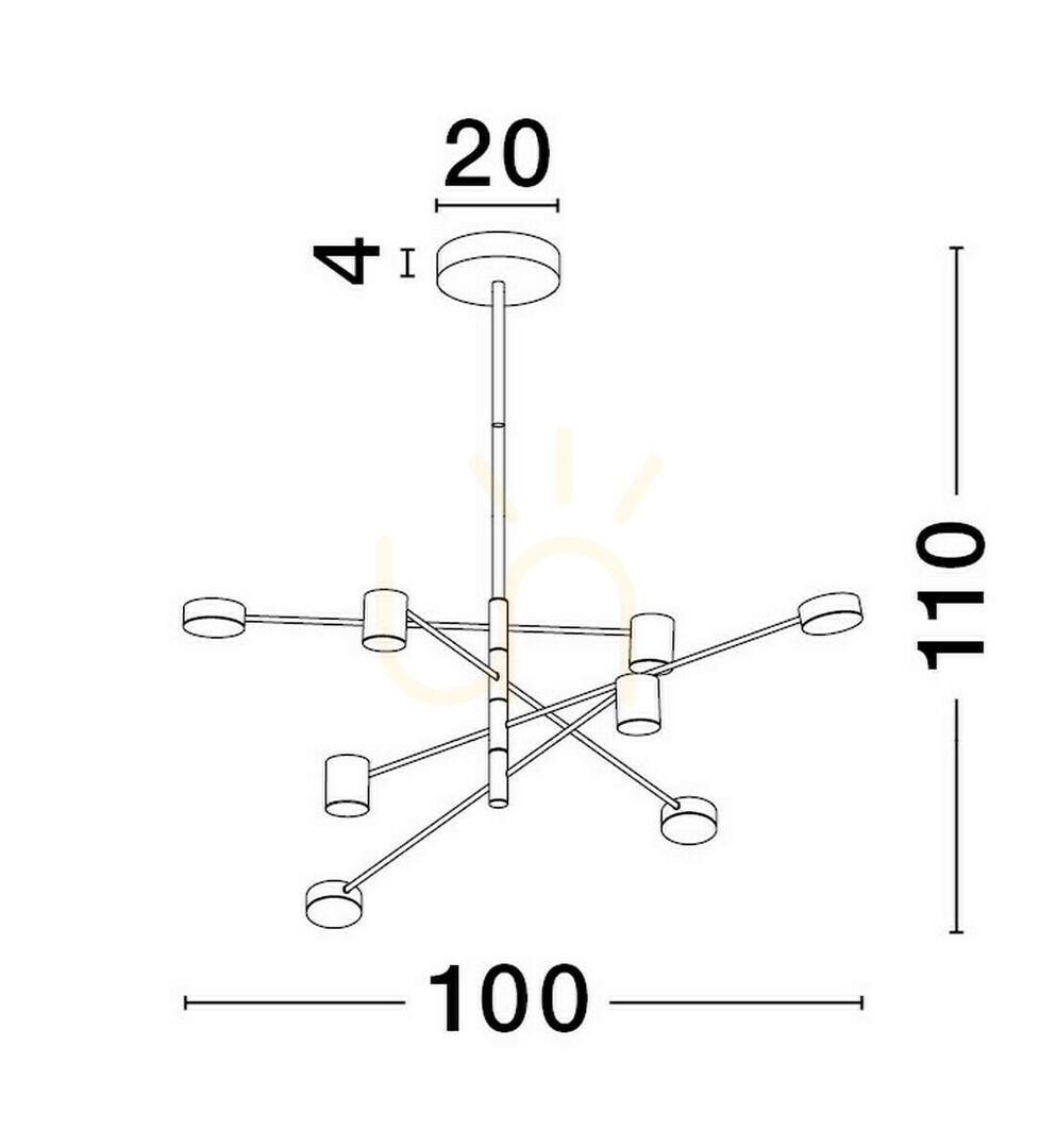 Afişa ABEL Luces Exclusivas Lampă suspendată LE43205 ABEL Luces Exclusivas Lampă suspendată LE43205