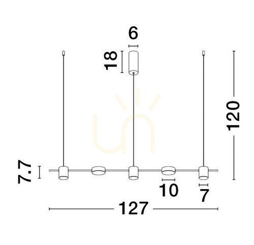 Verifica ABEL Luces Exclusivas Lampă suspendată LE43206