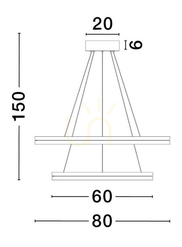 Verifica BANE Luces Exclusivas Lampă suspendată LE43226