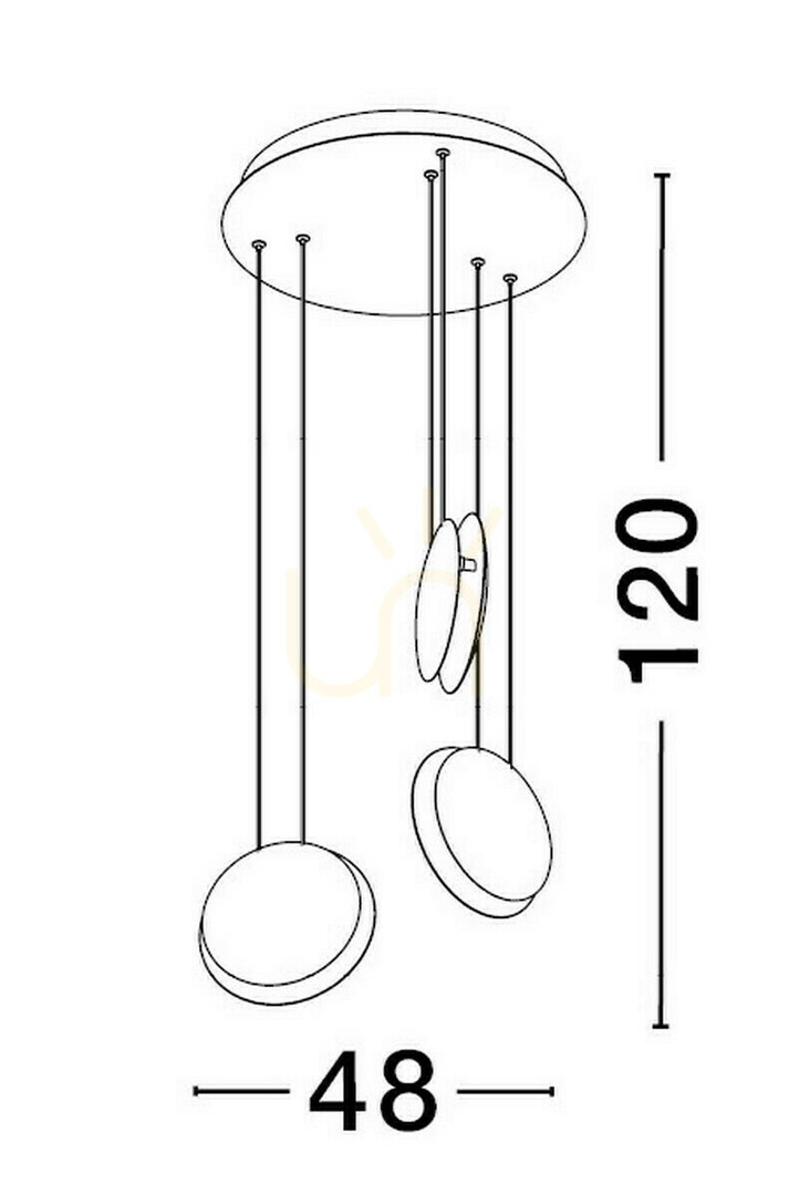 Vedere BACA Luces Exclusivas Lampă suspendată LE43231 BACA Luces Exclusivas Lampă suspendată LE43231