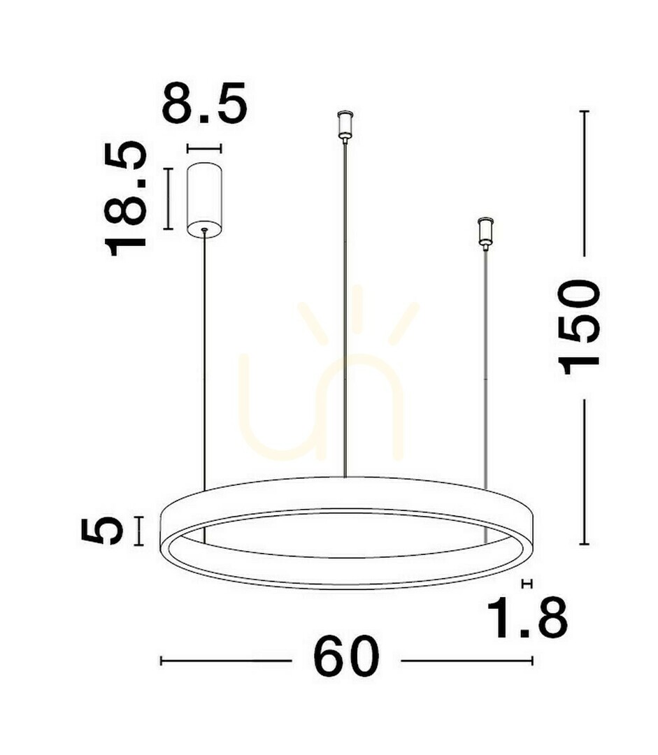 previzualizare Lampa suspendată BARI de Luces Exclusivas LE43246 Lampa suspendată BARI de Luces Exclusivas LE43246