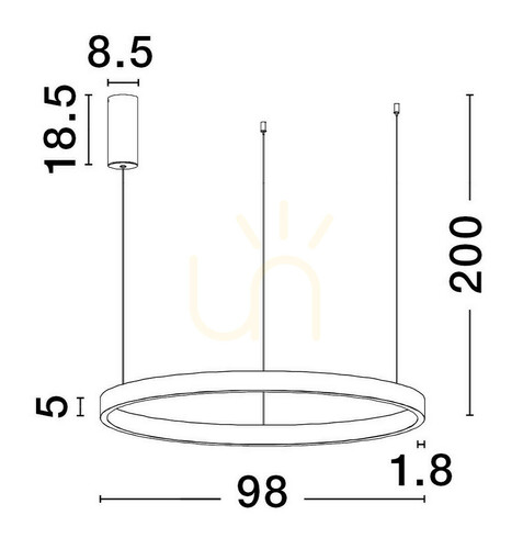 Verifica Lampa suspendată BARI de Luces Exclusivas LE43251