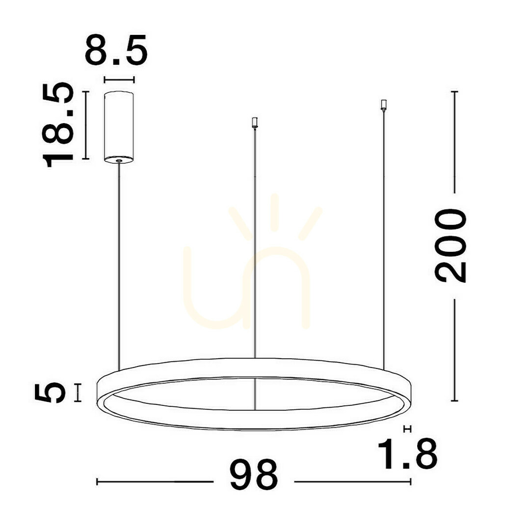Vedere Lampa suspendată BARI de Luces Exclusivas LE43251 Lampa suspendată BARI de Luces Exclusivas LE43251