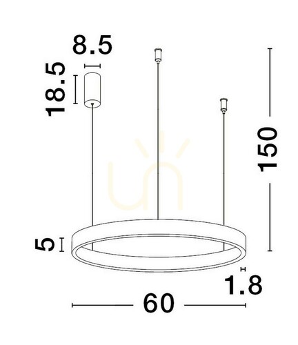 Verifica Lampa suspendată BARI de Luces Exclusivas LE43252